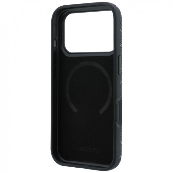 Case Lacoste Blend with Ring Stand MagSafe for iPhone 18 Pro / 17 Pro black