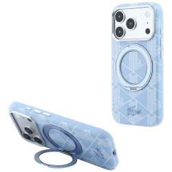 Case Lacoste Blend with Ring Stand MagSafe for iPhone 18 Pro / 17 Pro blue