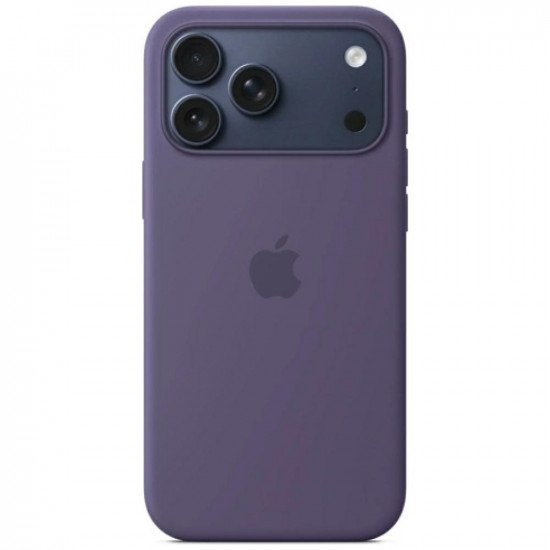 Apple Silicone Case MagSafe for iPhone 17 Pro Max Purple