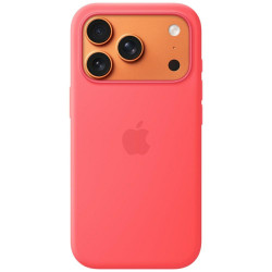 Apple Silicone Case MagSafe for iPhone 17 Pro Pink