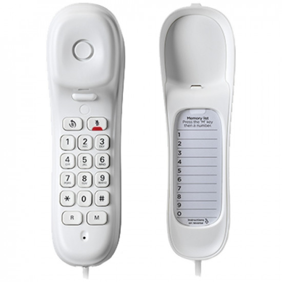 Cordless phone with wall mount Motorola CT50 white Cordless phone with wall mount Motorola CT50 white