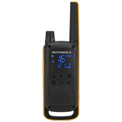Motorola T92 H2O Walkie-Talkie Set 2-Pack, Black/Yellow