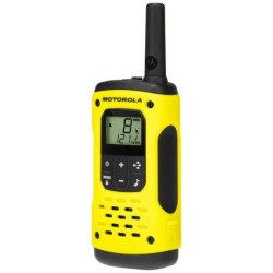 Motorola T92 H2O Walkie-Talkie Set 2-Pack, Black/Yellow