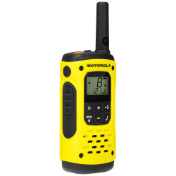 Motorola T92 H2O Walkie-Talkie Set 2-Pack, Black/Yellow