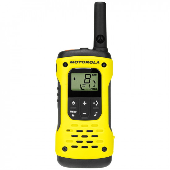 Motorola T92 H2O Walkie-Talkie Set 2-Pack, Black/Yellow Motorola T92 H2O Walkie-Talkie Set 2-Pack, Black/Yellow