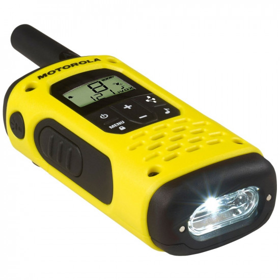 Motorola T92 H2O Walkie-Talkie Set 2-Pack, Black/Yellow Motorola T92 H2O Walkie-Talkie Set 2-Pack, Black/Yellow