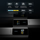 Cuktech Power Bank PB100P (CKPB100PGLBL) with Type C Cable, Display, USB C, USB, 150W, 10000mAh, Fast Self Charge Black