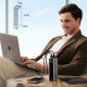 Cuktech Power Bank PB200U (CKPB200UGLGR) with USB C Cable, 2x USB C, USB, PD3.1, 210W, 20.000mAh, 1.3" TFT Screen Gray