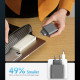 Cuktech Wall Charger AD653C EU (CUKAD653EUGR) 2x USB C, 1x USB A, Fast Charging, 65W, GaN Technology Grey