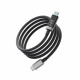 Cuktech Data Cable CTC620P (CCTC620POSBK) USB C to USB C, Digital Display, 240W, 6A, 480Mbps, E Marker Chip, 2m Black