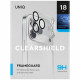 Camera Lens Protector UNIQ Optix Clearshield Frameguard for iPhone 18 Pro crystal clear in applicator