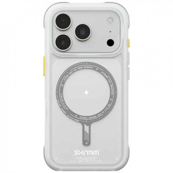 Case Skinarma Avion MagSafe for iPhone 18 Pro / 17 Pro white Case Skinarma Avion MagSafe for iPhone 18 Pro / 17 Pro white
