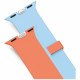 Strap UNIQ Revix IV Reversible Magnetic for Apple Watch 40/41/42 mm orange-blue
