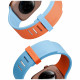 Strap UNIQ Revix IV Reversible Magnetic for Apple Watch 40/41/42 mm orange-blue
