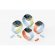 Strap UNIQ Revix IV Reversible Magnetic for Apple Watch 40/41/42 mm orange-blue