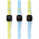 Strap UNIQ Revix IV Reversible Magnetic for Apple Watch Series 44/45/46/49mm lime green and blue
